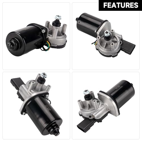 5 Pin Front Windshield Wiper Motor Compatible with Jeep Wrangler 2007-2016, Wrangler JK 2018, Sport Utility - Direct Fit Installation 55077859AC/68002388AA by YOLLKY - Image 7