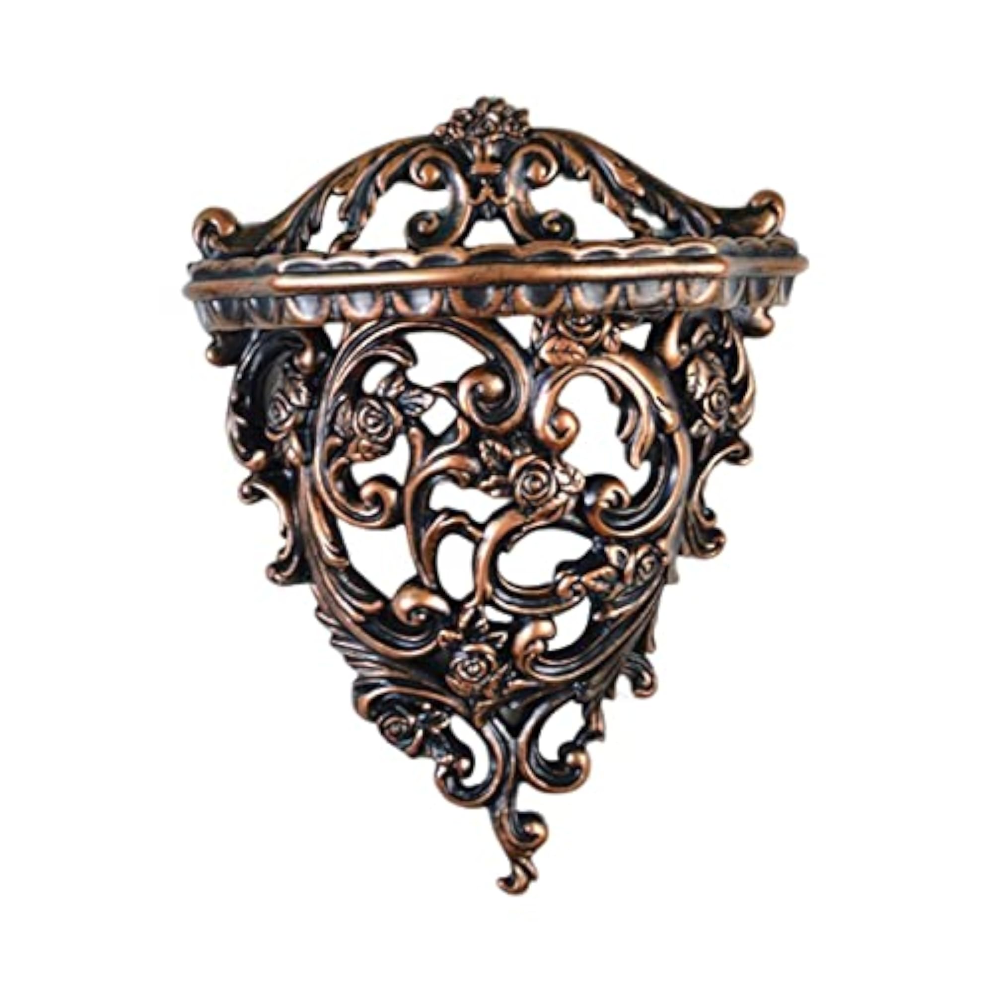 Retro Wall Floating Shelf Resin Decorative for Hallway