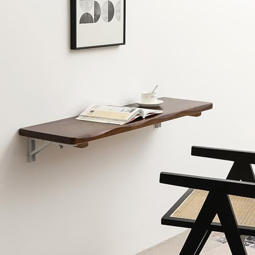 Table à abattants murale pliante et peu encombrante avec supports robustes