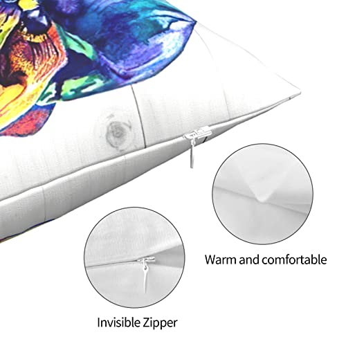 Wazhijia Elephant Throw Pillow Cover Couch Pillow Case Square Outdoor Pillow Sofa Bed Lumbar Pillowcase Decorative 18 X 18 Inch #TOP3