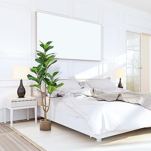 Innoasis Artificial Fiddle Leaf Fig Tree 5Ft Tall Fake Plant Faux Fiddle Fig Leaves Silk Tree In Pot Artificial Tree Greenery Plant For Home Office Living Room Bathroom Decor Indoor… #TOP2