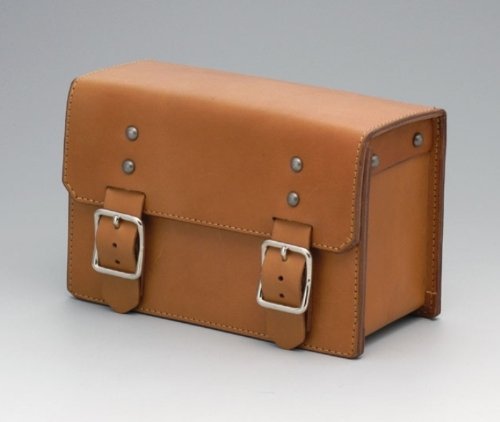 キジマ クラシックツールバッグ レザー/タン HD-06649