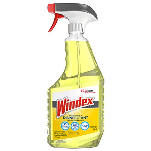 image for SC Johnson Professional Windex Multisurface Disinfectant Spray, Gold, 