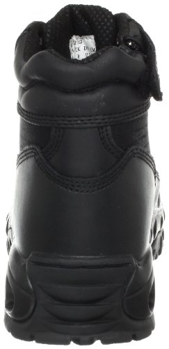 Men’s Tactical Boots Air-Tac 6” with Zipper Black Combat Leather Oil & Slip Resistant Boots3