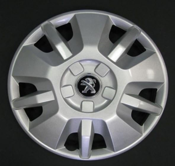 Kit de 4 enjoliveurs adaptables - pour Peugeot Boxer - diamètre 15" - Non d'origine