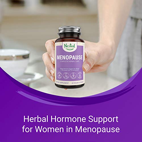 Menopause Complete Herbal Care Supplement for Women 60 Vegan Capsules