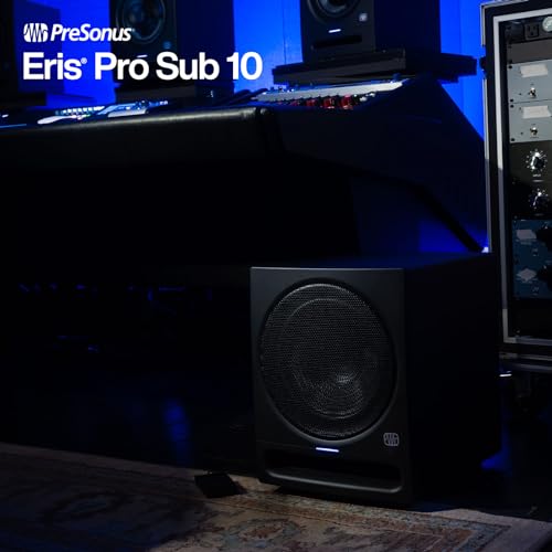 presonus eris pro sub 10  10-inch active front-firing studio subwoofer