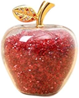 （イスイ）YISHUI 幸せ を 招く ７色 りんご 風水 グッズ 開運 インテリア 雑貨 林檎 オブジェ 幸福 リンゴ 置物 金運 恋愛 美容 運 アップ HP0106 (レッド)
