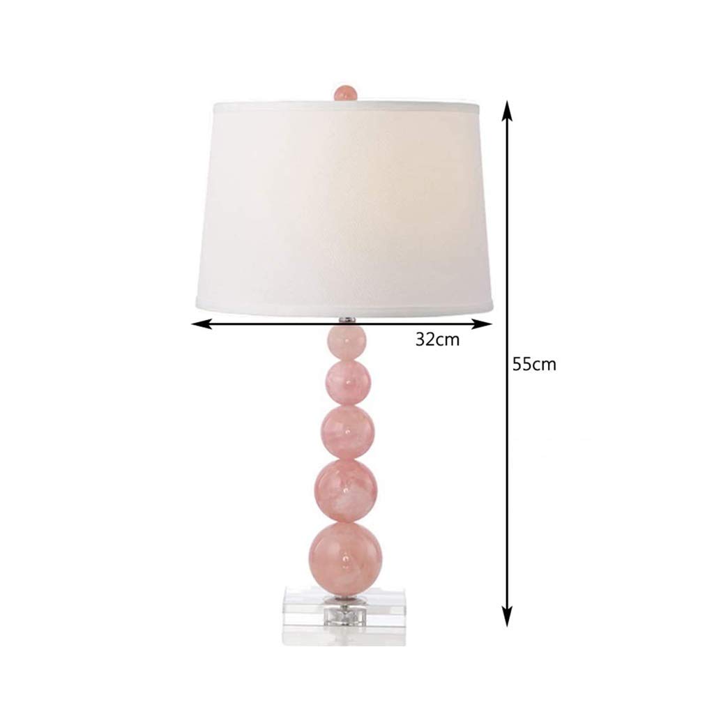 Modern Table Lamps Set Stacked Crystal Ball Living Room Family Bedroom Bedside Lighting