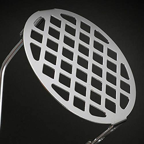 Wazama Heavy Duty Stainless Steel Potato Masher With Non Slip Heat Resistance Handle Perfect For Vegetable,Fruits, Avocado,Meat And Baby Food Sturdy Easy To Use For Cooking And Kitchen Gadget #TOP2