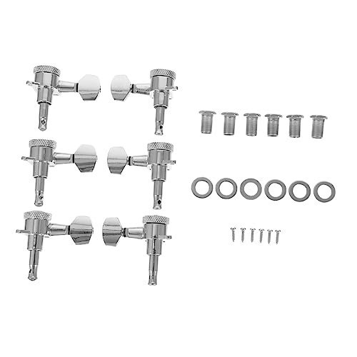 Sosoport 1 Set Professional Guitar Tuning Pegs Skull Guitar Tuner Pegs for Acoustic
