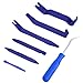 Price comparison product image 7 Pcs Auto Trim Removal Tool Car Upholstery Repair Kit,Car Door Audio Panel Trim Removal Set,Fastener Terminal Remover Tool Set Clips Pry Kit Auto Clip Pliers(Blue)