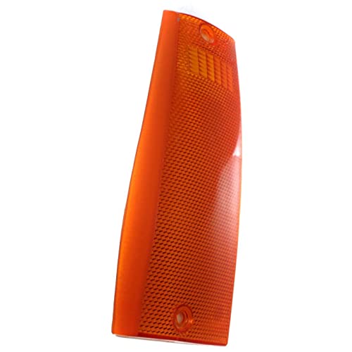 Dat Auto Parts Front Left Driver Side Bumper Reflector Side Marker Light Assembly Replacement For 1984 - 1996 Jeep Cherokee Amber Lens Ch2550113 56000111 #TOP2