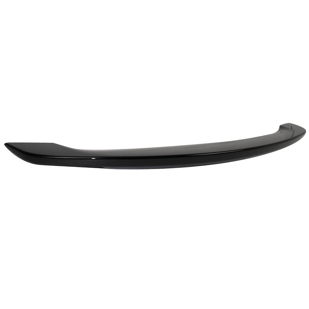 IKON MOTORSPORTS, Trunk Spoiler Compatible with 2014-2015 Camaro, Factory Style Low Blade Painted Black #WA8555 ABS Exterior Trunk Rear Wing Tail Roof Top Lid