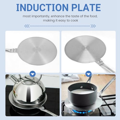 Plaque de convertisseur induction 20 cm et diffuseur de chaleur pour cuisinière - 5