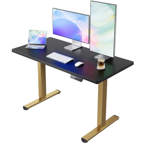 Image of HUANUO 48x24 Inch Electric Standing Desk, Height Adjustable