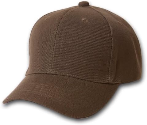 TOP HEADWEAR Baseball Cap Hat- Brown at 
