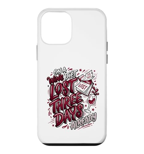Wine Diet Lost Three Days ���C�����D�� ���B�[�m�t�@�� �X�}�z�P�[�X iPhone 12 mini �p