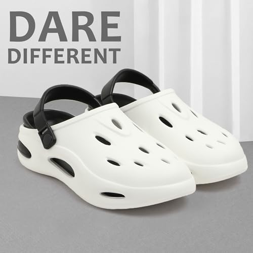 Image of DOCTOR HEALTH SUPER SOFT Stylish & Comfortable Mens Non Slip Clogs with Lightweight Padded Shoes Adjustable Strap Clogs for Men Daily Wear Mules for Men