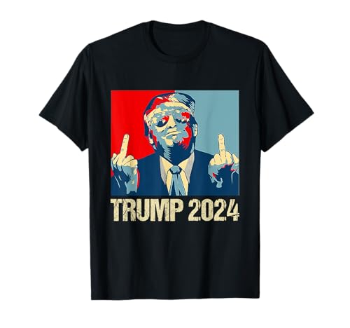 Pro Trump 2024 I'll Be Back - Cartaz de apoiadores republicanos t-shirt, Preto, S