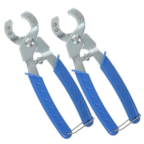 NULYLU 2pcs Bunny Cage Clips Animal Cage Pliers Wire Cage Clip Ring Hand Tool