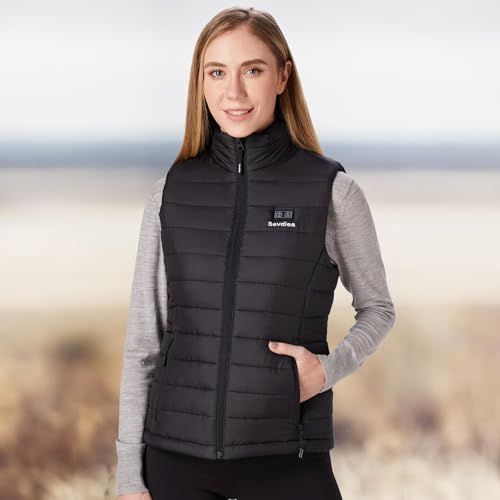 Image of Heated Vest for Women with 16000mAh 7.4V Battery Pack Included，Warming Women's Heated Vest Electric Rechargeable