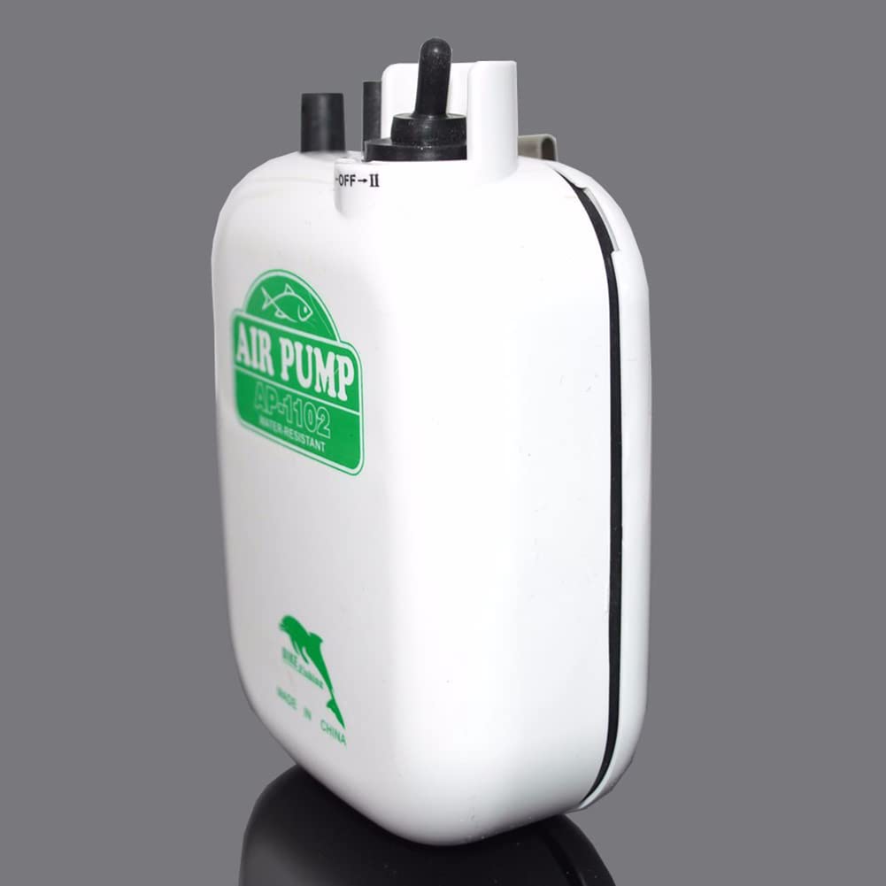 Pompe À Air pour Aquarium, Pompe À Oxygène Silencieux pour Aquarium, Aérateur D'oxygène À Piles, Bulleur pour Aquariums avec Clip Métallique, Bulleur Aquariums Silencieux