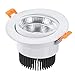 FIYA New Lon0167 2pcs 138mm Featured 20W 17mm Luminous reliable efficacy COB Downlight Housing Recessed Ceiling Light Spotlight Shell(id:e45 01 d7 f7d)