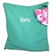 Wheeky Pets Laundry Helper, Laundry Bag for Pet Beds, Fleece, C&C Cage Liners, Midwest Cage Liners and More, for Guinea Pigs, Rabbits and Small Pets, Green/White, Size 29" W x 31" L