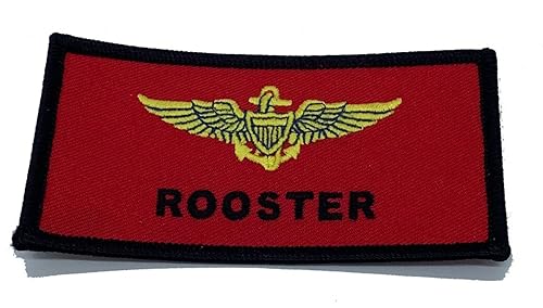 Rooster Name Tag Small Patch (3