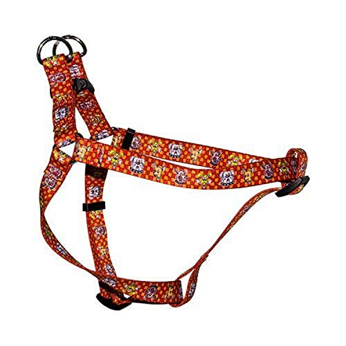 Image of Yellow Dog Design Step-in Harness, Medium, Wacky Dogs