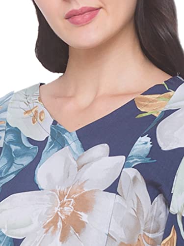 Image of AV2 Womens Viscose Maternity | Nursing |Feeding | Breast Feeding Dress with Zippers for Post Pregnancy
