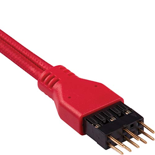 Corsair Kit d'extension gainé pour panneau avant 30 cm - vue 8