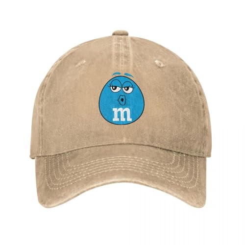 BQWRUUYM M Gorra de béisbol con Frijoles de Chocolate para Hombres Gorra de Camionero de callepara Adultos Gorra de Camionero de Calidad Sombrilla de Senderismo Pesca Gorras de béisbol