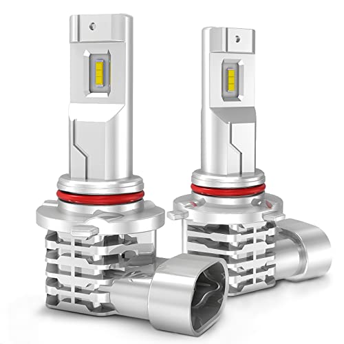 Bombillas Led Coche Bombilla 9005/HB3 LED Coche, 6500K Blanca Luces CREE Chip Todo en uno Luz Lampara, DC 12V-24V Faro e DRL de Reemplazo, 1 Par....