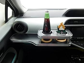 【AMNT】フロントテーブル【ブラックレザー】 Amazon | アクア フロントテーブル＋サイドテーブル運転席側