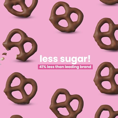 Image of UNREAL Milk Chocolate Covered Pretzels, 3.5 OZ