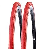 reifen roth  2x Kenda Rennrad Fixie Reifen Kontender K-196 26-622 700x26C Draht rot