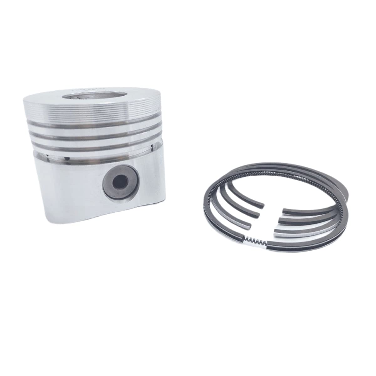 SET PISTONE + FASCE ELASTICHE (0,50 mm - MAGGIORATO - 78,50 mm): Compatibile con LOMBARDINI / 6LD 325 / LDA 520-15480