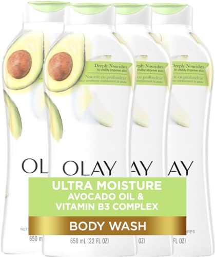 Olay Ultra Moisture Body Wash for Women, Deeply Nourishes, Vitami...