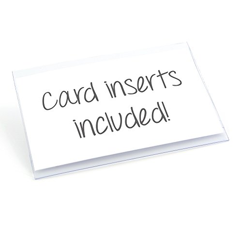 CKB Ltd® Pack of 50 Professional Clip On Clear Plastic ID NAME BADGES With Crocodile CLIP And Safety PIN - Image 2