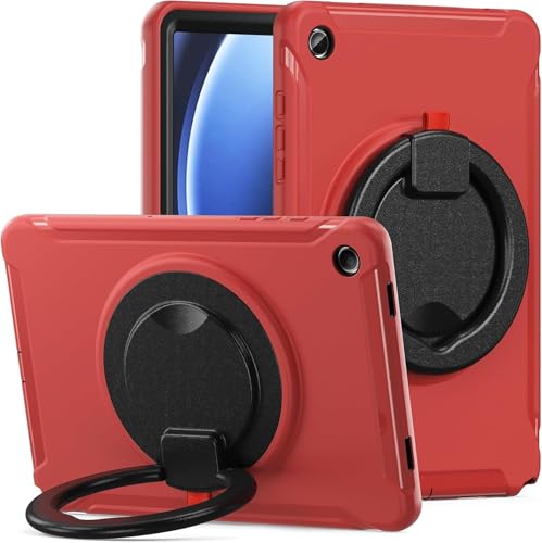 [Asamike] 360�x��] �X�^���h Galaxy Tab A 10.1'' 2019�P�[�X �Ռ��z�� ��� ������t�� �n���h���t Android �^�u���b�g �M�����N�V�[ T510/T515 �J�o�[ �����h�~ �q�� �P�[�X�C�u���b�N ���b�h Ta