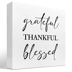 Grateful Thankful Blessed