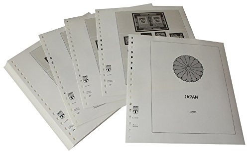 Feuilles pré-imprimées LINDNER Japon 1981-1988 écrin de prestige