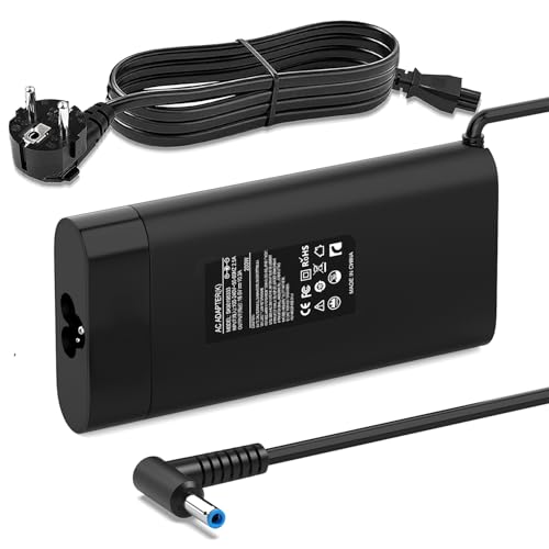 200W Cargador Portatil Adaptador Compatible con HP Omen 15 17, Zbook 15 17 G3 G4 G5 G6 G7, Pavilion Gaming 15 17, Victus 15 16, Envy 15 2020, L00818-850 TPN-DA10 TPN-LA20 TPN-LA21 Alimentación