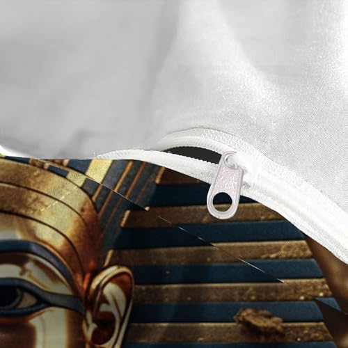 Housse de couette Egyptian Pyramids 260x220 parure lit 2 pièces