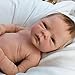 GXDHOME Reborn Bbay Dolls Real Life 18"46cm Boy/Girl Toddler Soft Silicone Full Body Baby Neonato Neonato Bambini Bambini Compleanno Accompagnatore (Color : Boy)