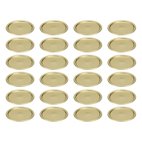 Couvercles pour bocal Mason uxcell étanches pour l'organisation du garde-manger - 2