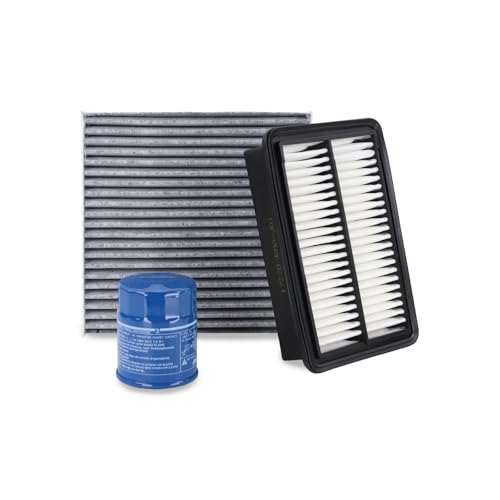15400-PLM-A02 Oil Filter & 172206MAJ01 Engine Air Filter & CF11182 Cabin Air Filter Fit for 2023-2025 Honda Accord 2.0L Hybrid, 2023-2025 Honda CR-V 2.0L Hybrid