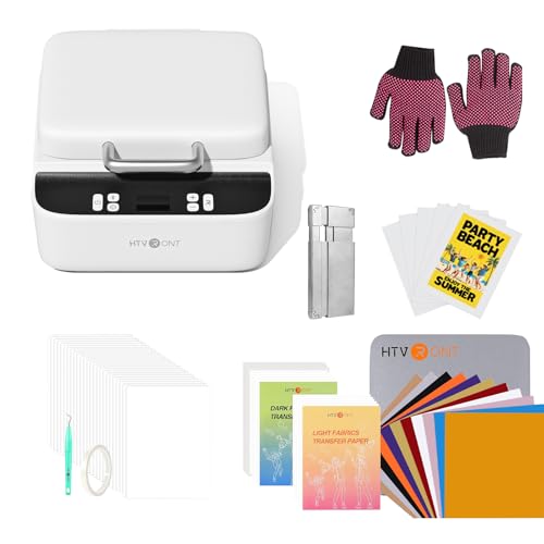 HTVRONT Phone Case Heat Press(Compatible with Android) & 52 Pcs Heat Press Accessories